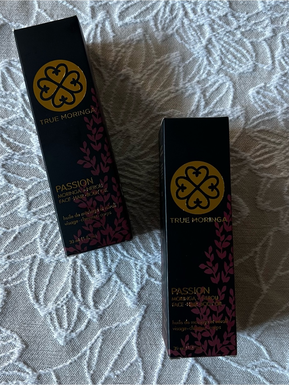 New True Moringa Passion Neroli Face + Hair + Body Oil (x2)